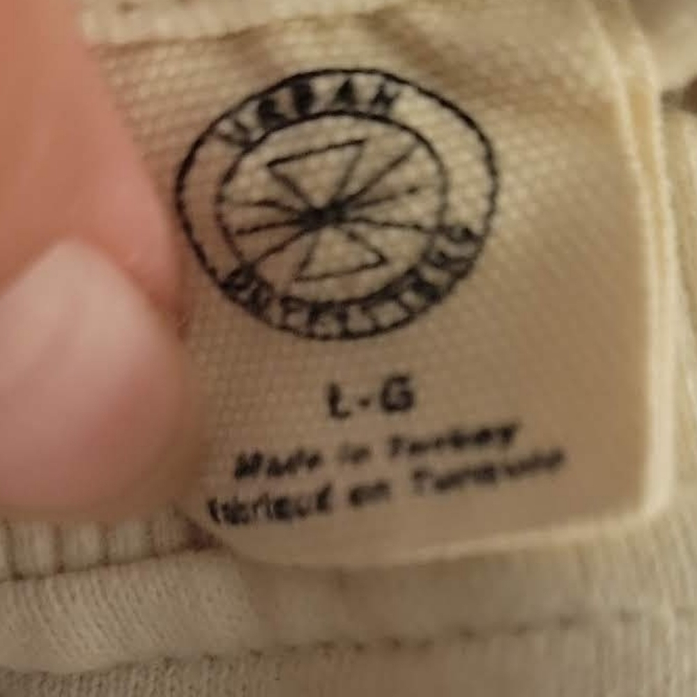 Urban Outfitters Colorado Springs Washed Crew Neck Sweatshirt L Beige - Picture 3 of 8